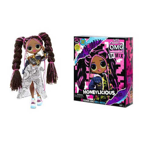 omg remix dolls|lol surprise omg remix honeylicious.